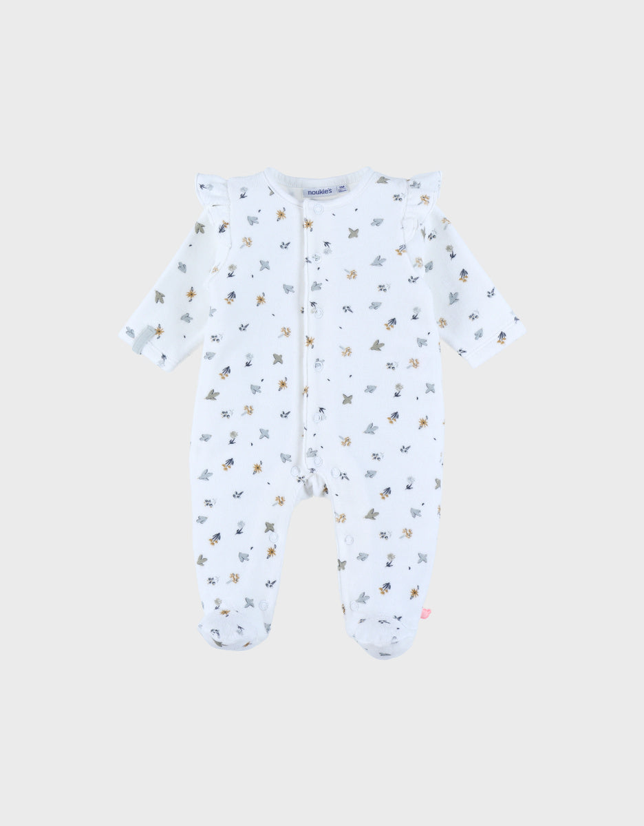 Nookies Pyjamas Velvet Aop Lovely Bird - 9M