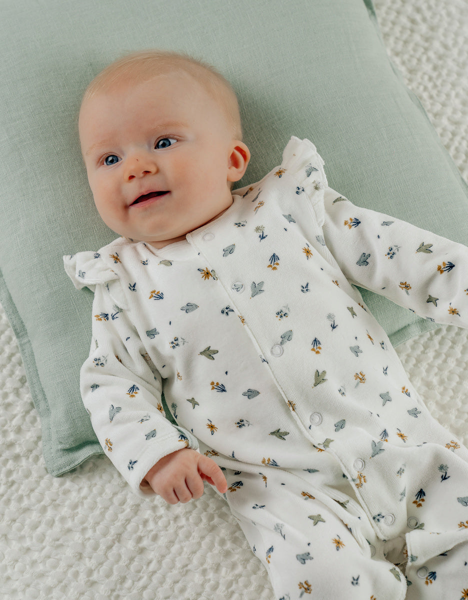 Nookies Pyjamas Velvet Aop Lovely Bird - 9M