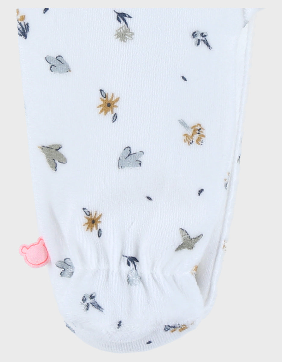 Nookies Pyjamas Velvet Aop Lovely Bird - 9M