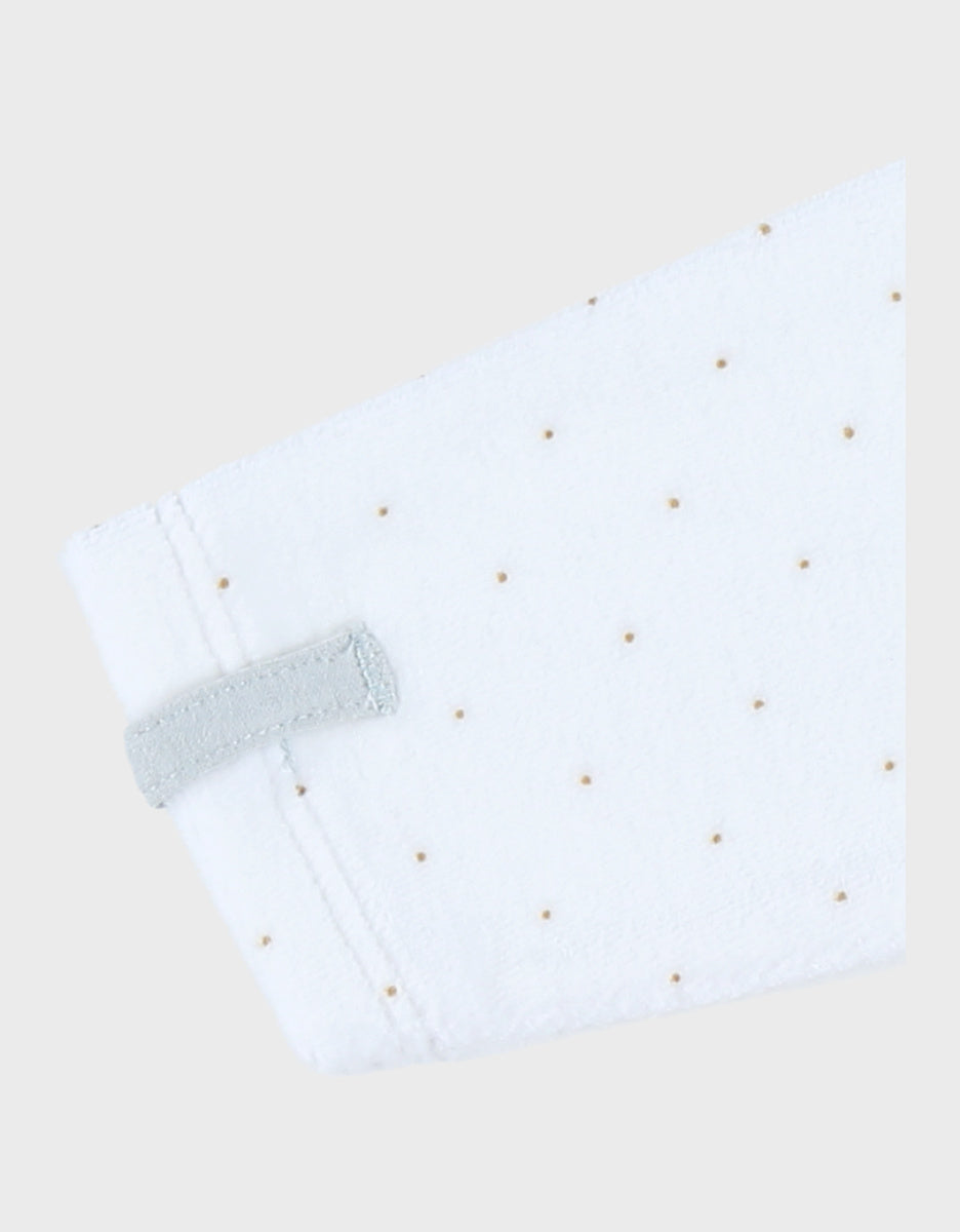 Noukie’s Lovely Bird Off-White Velour Baby Pajamas – Soft & Cozy