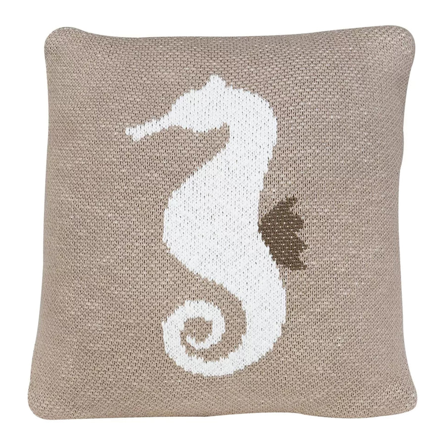quax knitted cushion -30*30-seahorse