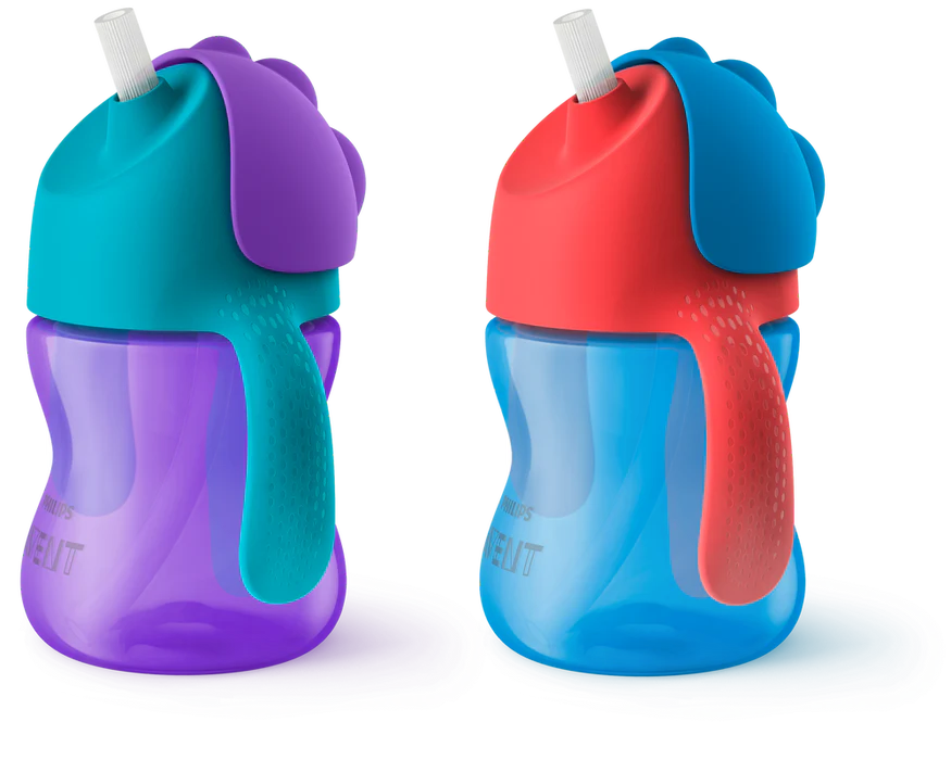 philips avent bendy straw cup 200ml 9m+ toddler training cup