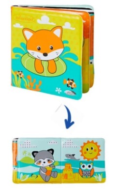 infantino explore bath book