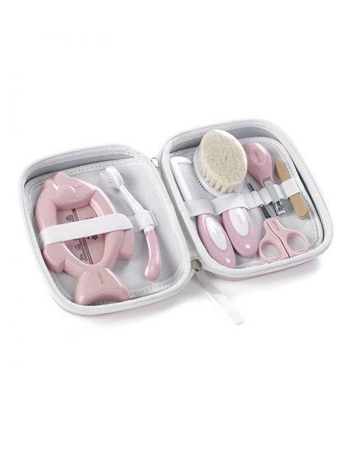 jane baby hygiene set with toiletry bag pink grooming kit
