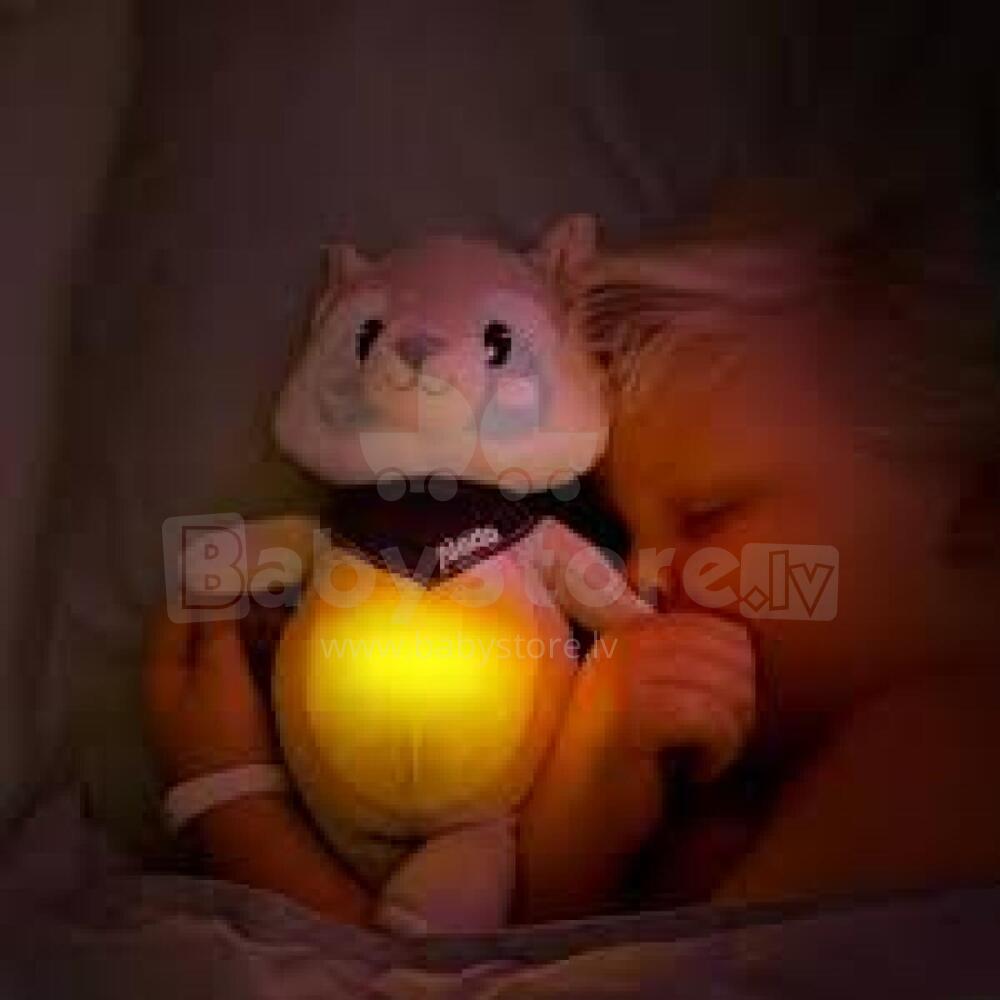 alecto musical toy raccoon baby plush lullaby toy