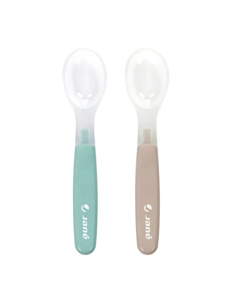 jane silicone baby spoon feeding spoon