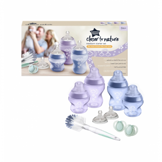 tommee tippee starter btl kit pink