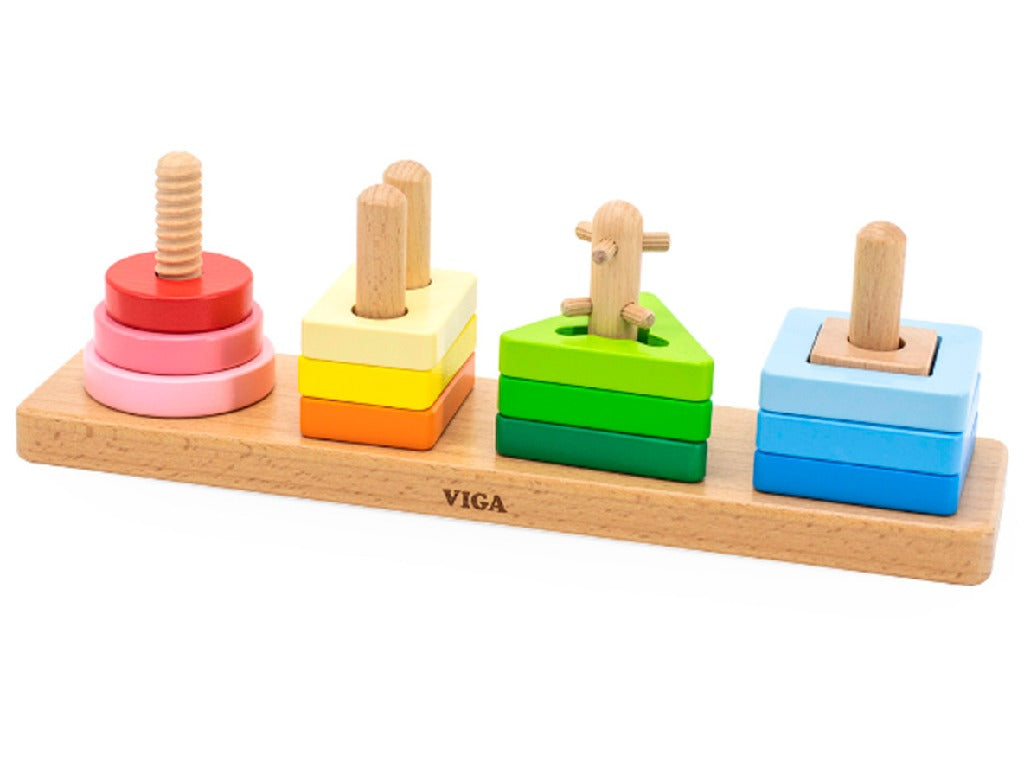 Viga Geometric Maze Stacker