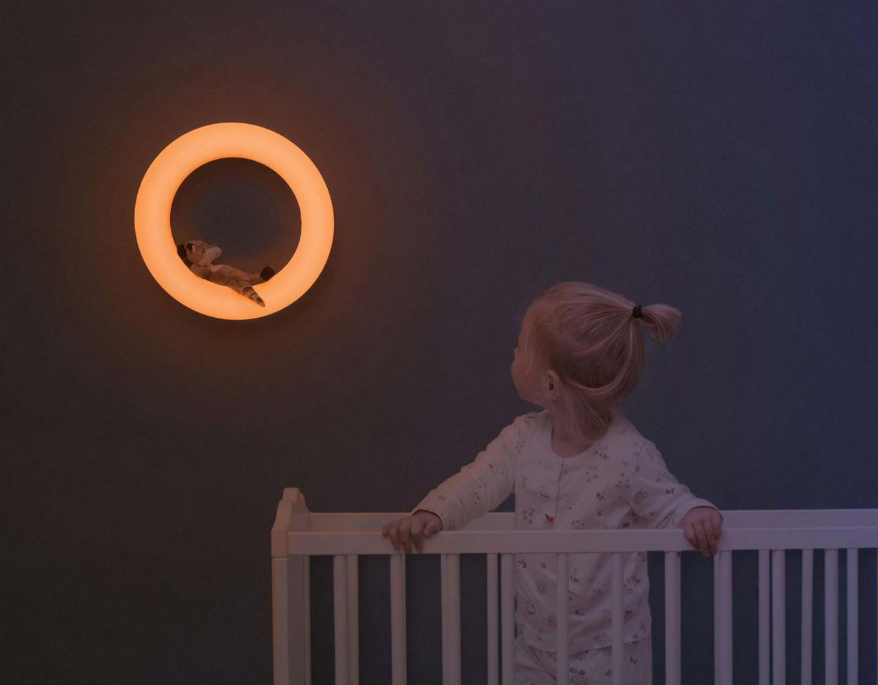 zazu fay rex and otis wall night light with gesture control rechargeable