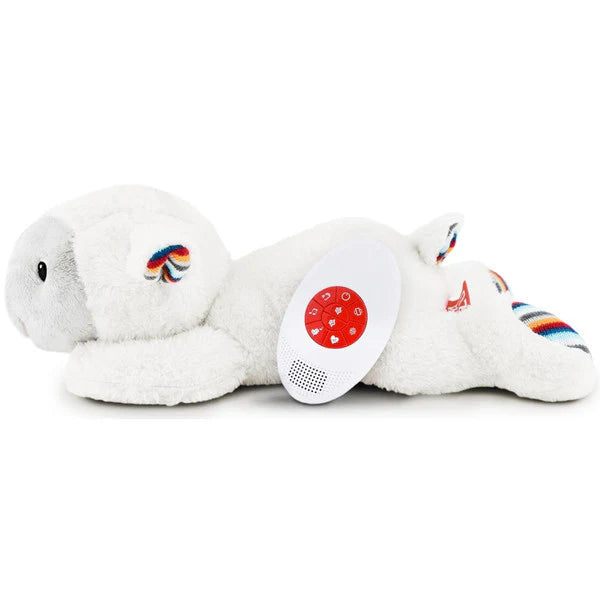 zazu liz the lamb plush sleep soother with heartbeat and sound machine